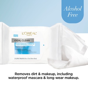 ankomme Picket kalligrafi L'Oreal Paris Ideal Clean Makeup Removing Facial Towelettes, 25CT | Pick Up  In Store TODAY at CVS