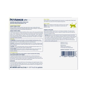 Petarmor plus hot sale for cats