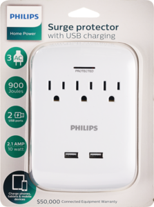 Surge Protector with Charging, 3 | Pick In Store TODAY at CVS