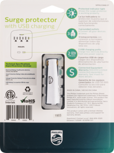 Surge Protector with Charging, 3 | Pick In Store TODAY at CVS