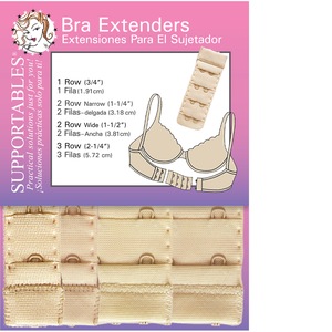 Elasticated Bra Extenders (Pack of 6)