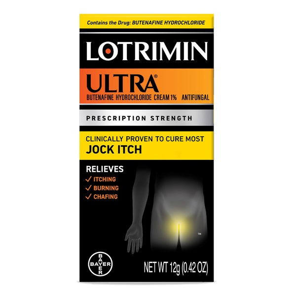 Lotrimin Ultra Extra Strength Jock Itch Treatment Cream, 0.42 OZ