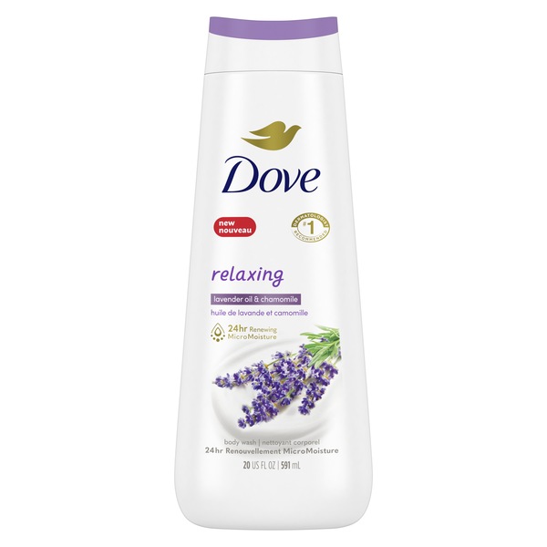 Dove Relaxing Lavender - Gel de baño, 20 oz