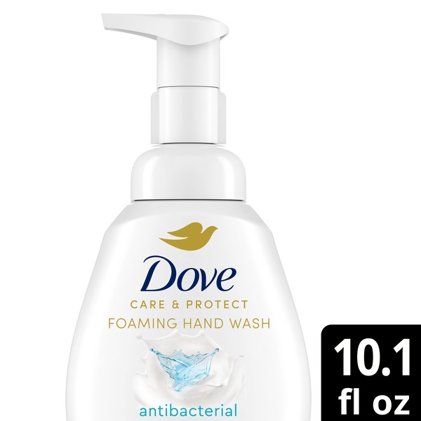 Dove Care & Protect Antibacterial Foaming Hand Wash, 10.1 oz