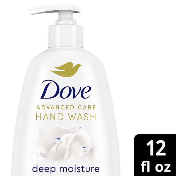 Dove Advanced Care Hand Wash, Deep Moisture, 12 oz