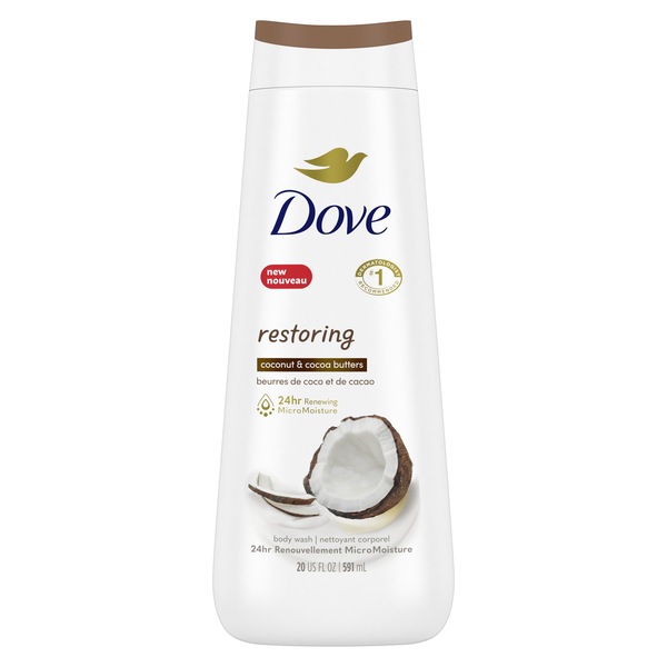 Dove Purely Pampering Body Wash, 20 OZ