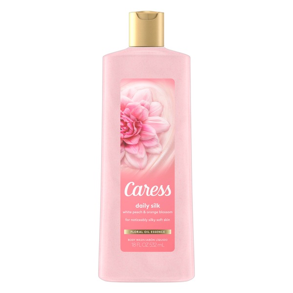 Caress Exfoliating Body Wash, 18 OZ