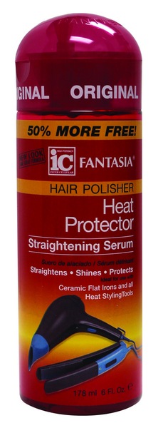 Fantasia Hair Polisher Heat Protector, Straightening Serum