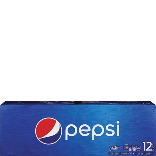 Pepsi Can 12 ct, Cans, 12 oz