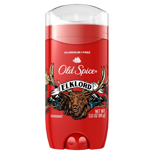 Old Spice Aluminum Free Deodorant for Men, ElkLord, 48 Hr. Protection, 3 Oz