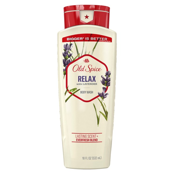 Old Spice Body Wash for Men, Relax, 18 oz