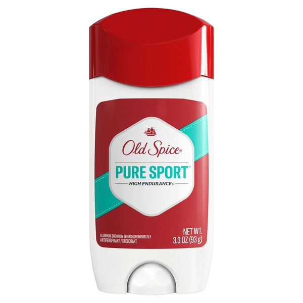 Old Spice High Endurance Antiperspirant & Deodorant Stick, Pure Sport, 3.3 OZ