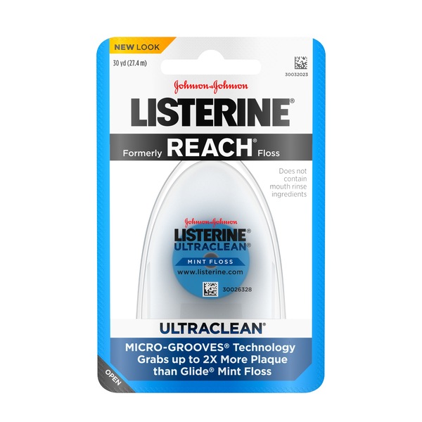 Listerine Ultraclean Dental Floss, Mint
