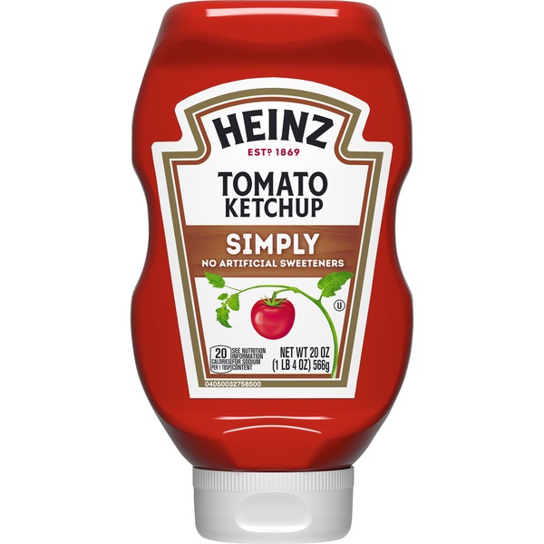 Heinz Tomato Ketchup Simply, 20 oz