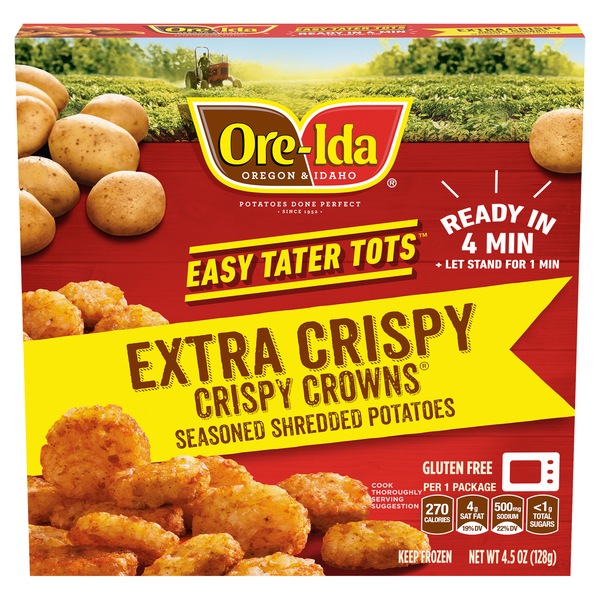 Ore-Ida Extra Crispy Crowns, 4.5 oz
