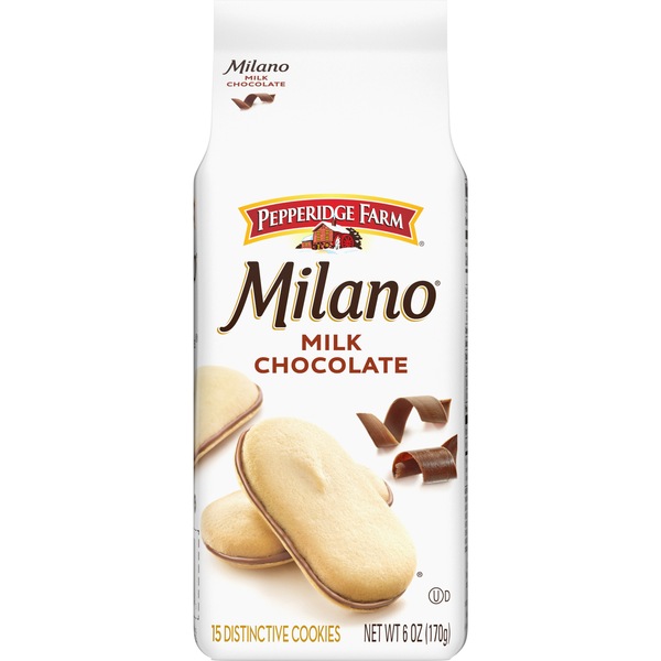 Pepperidge Farm Milano Milk Chocolate Cookies, 6 oz