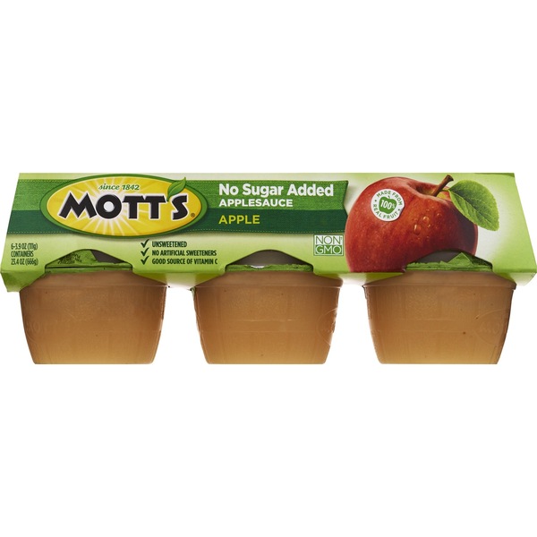 Mott's Natural Apple Sauce, 23.4 oz