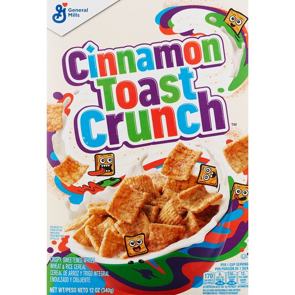 Cinnamon Toast Crunch Cereal, 12 oz