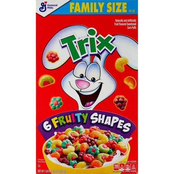 Trix Cereal Family Size, 18.4 oz