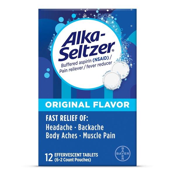 Alka-Seltzer - Tabletas efervescentes, Original