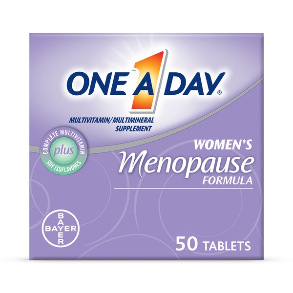 One A Day Women's Menopause Formula Multivitamin Tablets, 50 CT