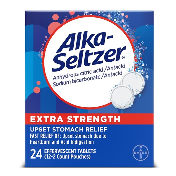 Alka-Seltzer Extra Strength Antacid Effervescent Tablets