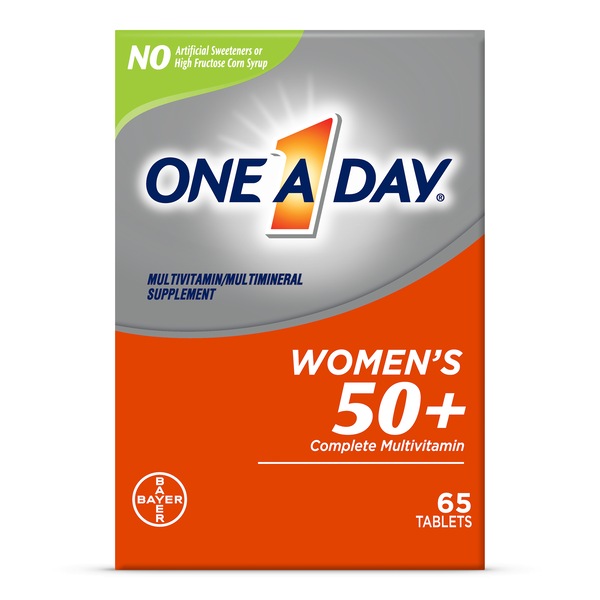 One A Day Women's 50+ Healthy Advantage Multivitamin Tablets