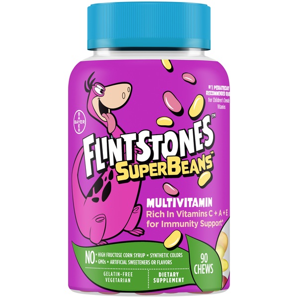 Flintstones SuperBeans Multivitamin with Immunity Support, 90 CT