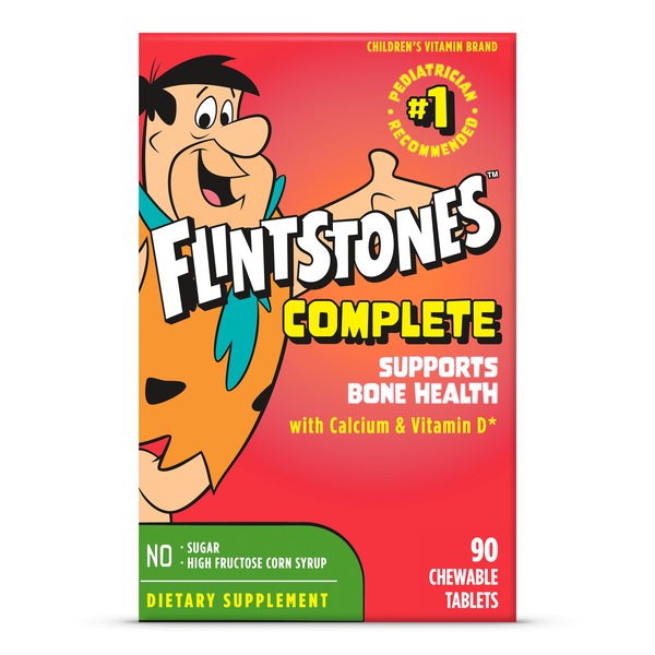 Flintstones Children's Complete Chewable Multivitamin, 90 CT