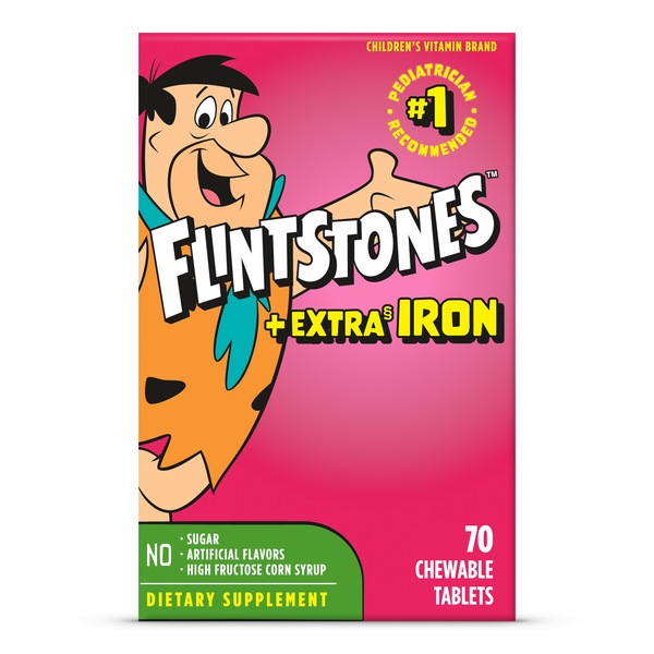 Flintstones Children's Chewable Multivitamins with Iron, 90 CT