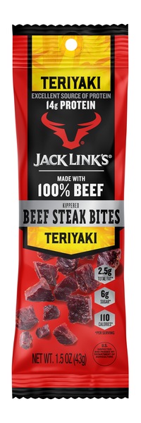 Jack Link's Teriyaki Beef Steak Bites, 1.5 oz