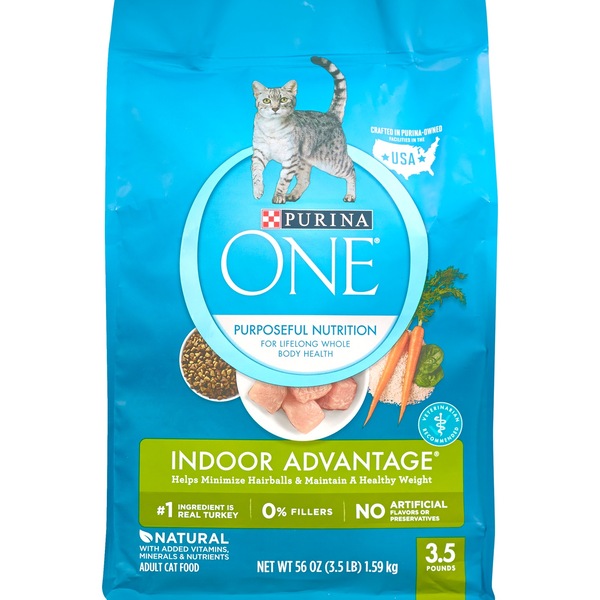 Purina ONE Indoor Advantage Dry Cat Food (Bag)