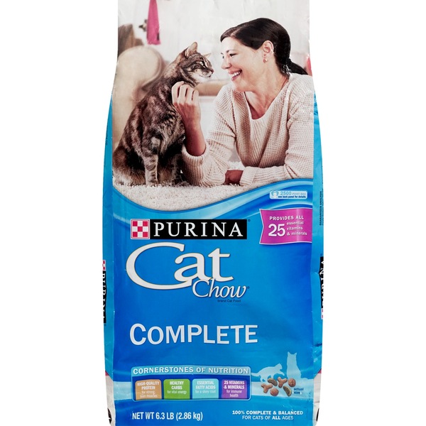 Cat Chow Complete Dry Cat Food, 6.3 lb