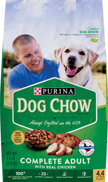 Dog Chow Complete Adult, Chicken, 4.4 lb