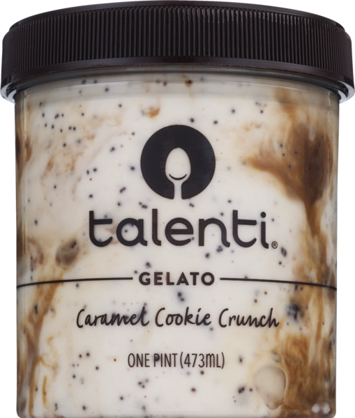 Talenti Caramel Cookie Crunch Gelato, 16 OZ