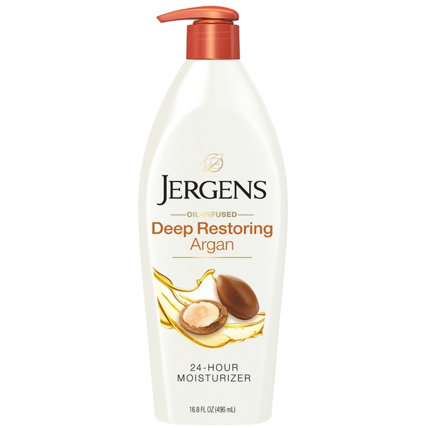 Jergens Deep Restoring Argan - Hidratante, 16.8 oz