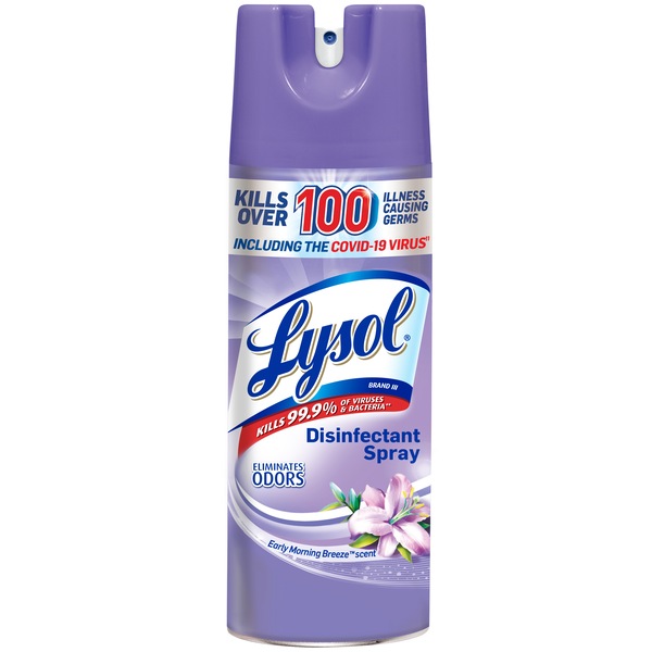 Lysol - Desinfectante en spray, Early Morning Breeze