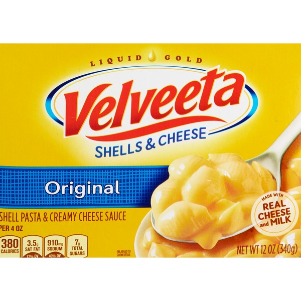 Kraft Velveeta Shells And Cheese, 12 oz