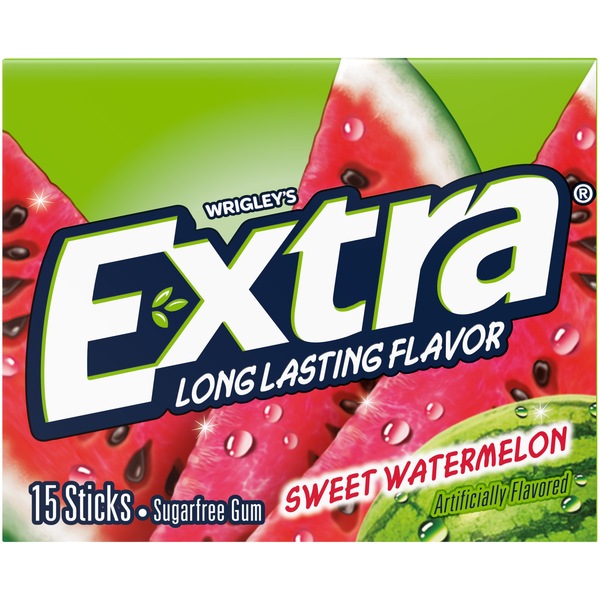 Extra Sugarfree Gum, Single Pack