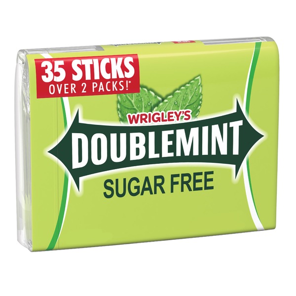 Wrigley's Doublemint Mint Gum Chewing Gum, Mega Pack, 35 ct