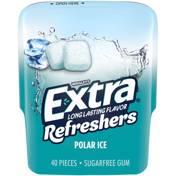 Extra Refreshers Chewing Gum, 40 ct