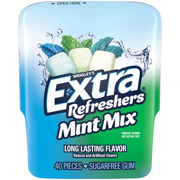 Extra Refreshers Chewing Gum, 40 ct