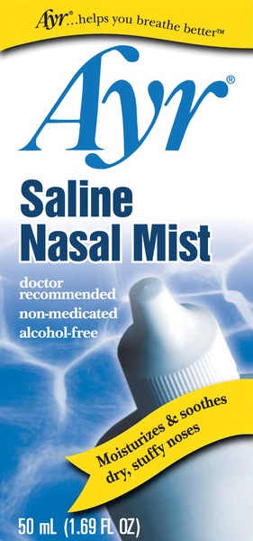 Ayr Saline Nasal Mist, 1.69 OZ