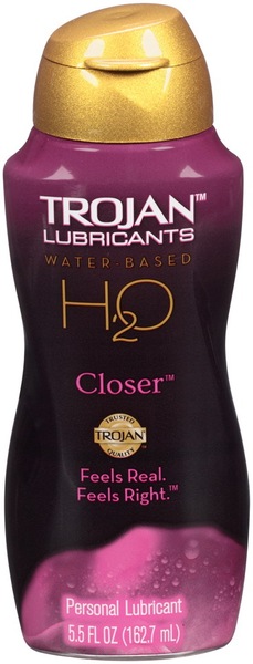 Trojan Lubricants H2O Closer, 5.5 OZ