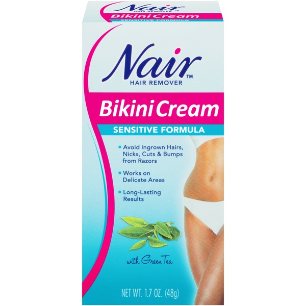 Nair Hair Remover Bikini Cream with Green Tea