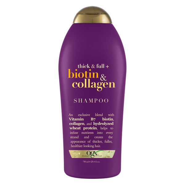 OGX Thick & Full - Champú con biotina y colágeno