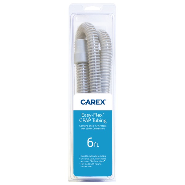 Carex Easy-Flex CPAP Tubing with 22mm Connectors,  6 FT