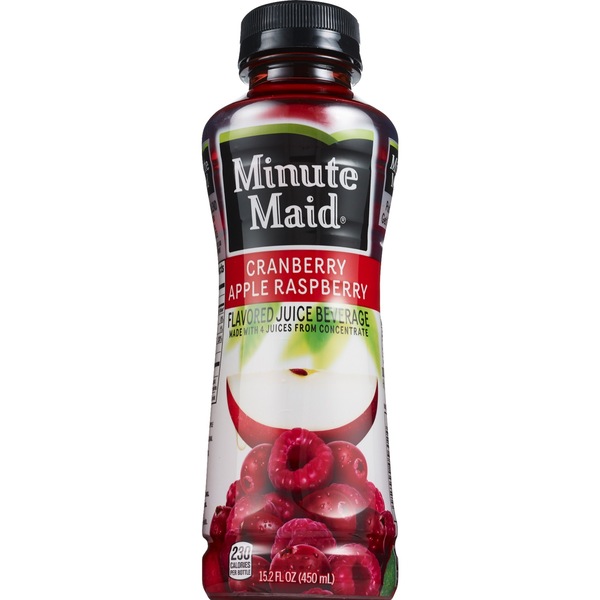 Minute Maid Cranberry Apple Raspberry Juice Beverage, 15.2 OZ
