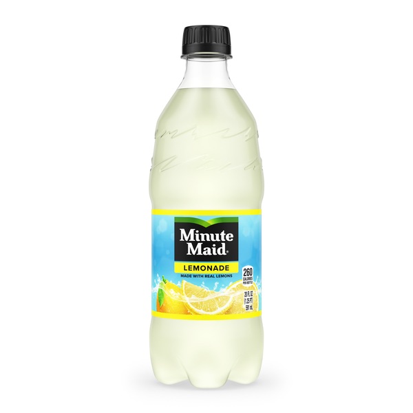 Minute Maid Lemonade Made W/ Real Lemons, 20 OZ