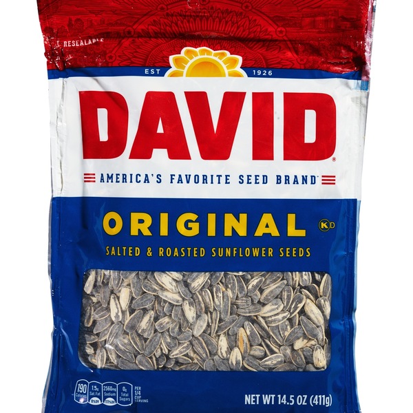 David - Semillas de girasol, tostadas y saladas, Original